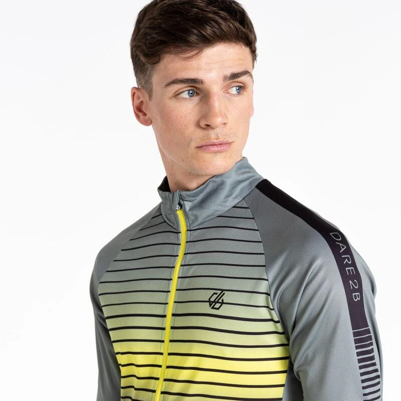 Dare 2b AEP Virtuous Polaire De Randonnée Zippé à Manches Courtes Pour Homme - Vert 4 Dare 2b AEP Virtuous Polaire De Randonnée Zippé à Manches Courtes Pour Homme - Vert – Image 4