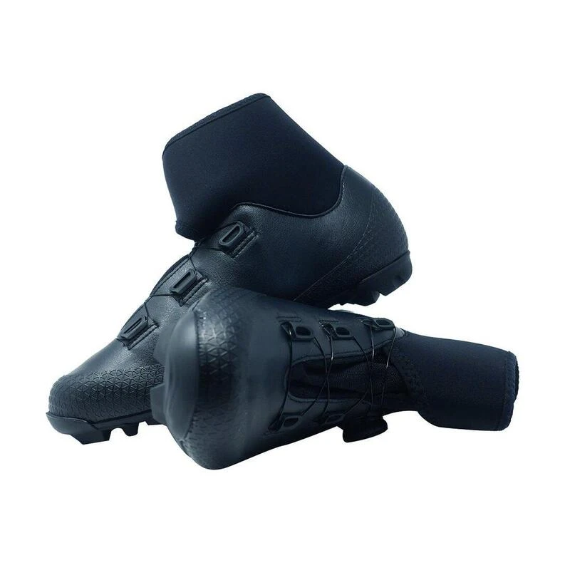 Chaussures De Vélo D'hiver LUCK Noires, Semelle En Carbone, Système De Rotation 4 Chaussures De Vélo D'hiver LUCK Noires, Semelle En Carbone, Système De Rotation – Image 4