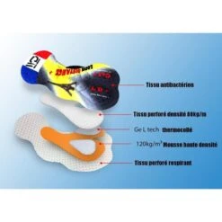 Collant Velo Homme LUXURY COLD Noir/jaune -Shimano Soldes Boutique collant velo homme luxury cold noirjaune 2