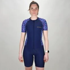 Cuissard Cyclisme Femme Bleu Ecoresponsable -Shimano Soldes Boutique cuissard cyclisme femme bleu ecoresponsable 3