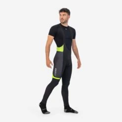 Rogelli Cuissard Long Velo Avec Bretelless Avec Peau Homme - Fuse II -Shimano Soldes Boutique cuissard long velo avec bretelless avec peau homme fuse ii 2