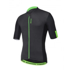 Santini Gravel - Maillot - Unisex - Noir - Vélo -Shimano Soldes Boutique gravel maillot unisex noir velo 2