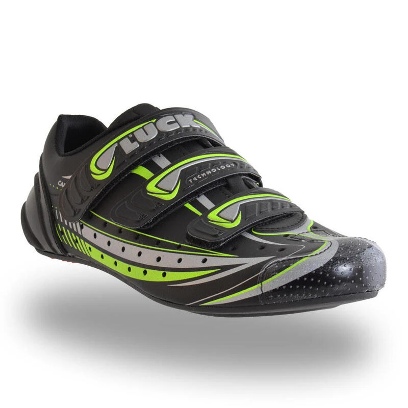 Luck Mega Noir | Chaussures De Vélo De Route Pour Hommes 1 Luck Mega Noir | Chaussures De Vélo De Route Pour Hommes