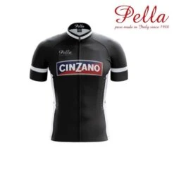 Maillot De Cyclisme à Manches Courtes Cinzano Vintage