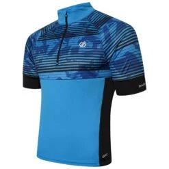 Dare 2b Maillot De Cyclisme STAY THE COURSE Homme (Bleu Clair) -Shimano Soldes Boutique maillot de cyclisme stay the course homme bleu clair 2