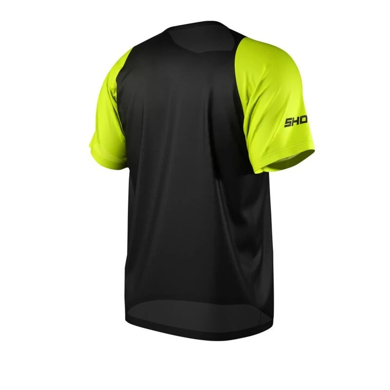Maillot Manches Courtes Shot Neo Defender Jaune 2 Maillot Manches Courtes Shot Neo Defender Jaune â Image 2