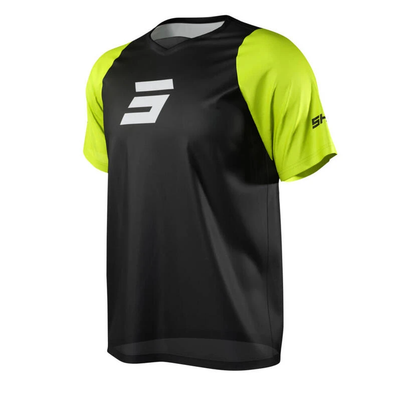 Maillot Manches Courtes Shot Neo Defender Jaune 1 Maillot Manches Courtes Shot Neo Defender Jaune