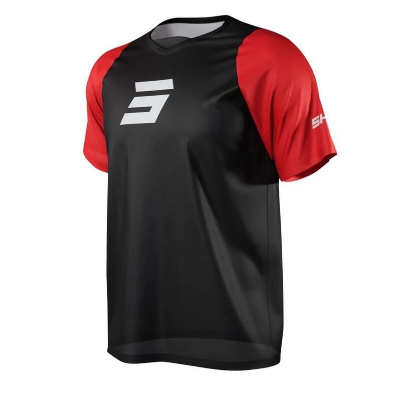 Maillot Manches Courtes Shot Neo Defender Rouge 1 Maillot Manches Courtes Shot Neo Defender Rouge