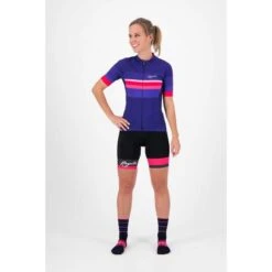 Rogelli Maillot Manches Courtes Velo Femme - Calm -Shimano Soldes Boutique maillot manches courtes velo femme calm 2