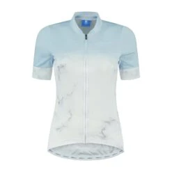Rogelli Maillot Manches Courtes Velo Femme - Marble