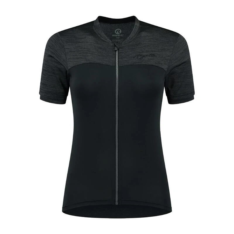 Rogelli Maillot Manches Courtes Velo Femme - Melange 1 Rogelli Maillot Manches Courtes Velo Femme - Melange