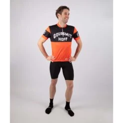 Rogelli Maillot Manches Courtes Velo Homme - Goudsmit Hoff -Shimano Soldes Boutique maillot manches courtes velo homme goudsmit hoff 2