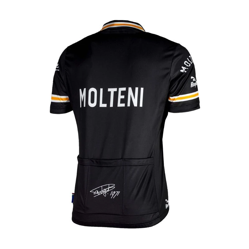 Rogelli Maillot Manches Courtes Velo Homme - Molteni 2 Rogelli Maillot Manches Courtes Velo Homme - Molteni â Image 2