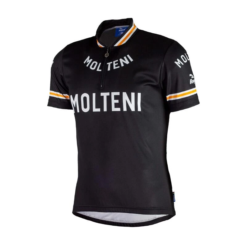 Rogelli Maillot Manches Courtes Velo Homme - Molteni 1 Rogelli Maillot Manches Courtes Velo Homme - Molteni