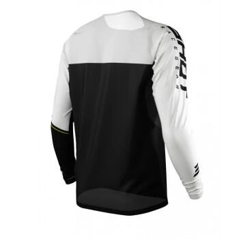 Maillot Manches Longues Shot Revolt Noir/Blanc Enfant 2 Maillot Manches Longues Shot Revolt Noir/Blanc Enfant â Image 2