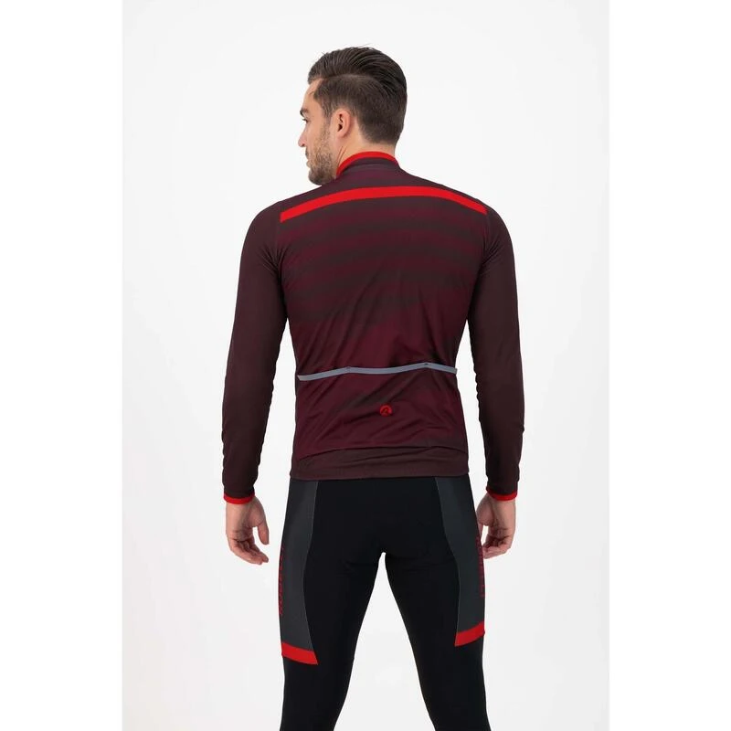 Rogelli Maillot Manches Longues Velo Homme - Stripe 4 Rogelli Maillot Manches Longues Velo Homme - Stripe – Image 4