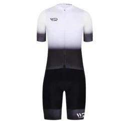 Maillot Vélo PERFORMANCE Noir/blanc -Shimano Soldes Boutique maillot velo performance noirblanc 2