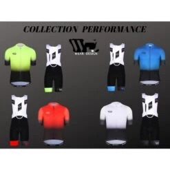 Maillot Velo PERFORMANCE Noir/rouge -Shimano Soldes Boutique maillot velo performance noirrouge 3