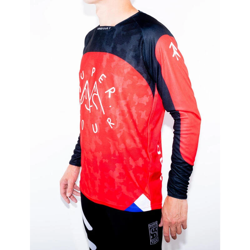 Maillot Vélo Red Mountain Manches Longues 2 Maillot Vélo Red Mountain Manches Longues – Image 2