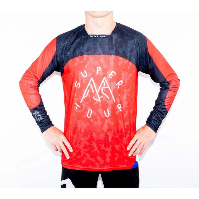 Maillot Vélo Red Mountain Manches Longues 1 Maillot Vélo Red Mountain Manches Longues