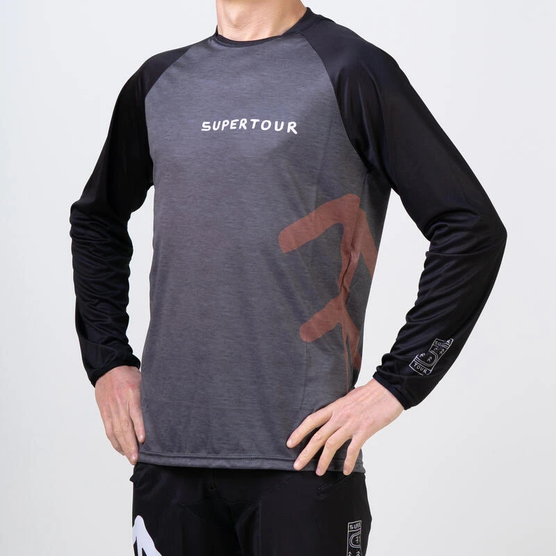 Maillot Vélo Sapin Manches Longues 2 Maillot Vélo Sapin Manches Longues – Image 2