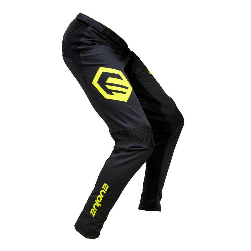 Pantalon Evolve Send It Noir Logo Jaune Enfant 2 Pantalon Evolve Send It Noir Logo Jaune Enfant – Image 2