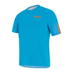 Santini Sasso - Maillot Mtb - Unisex - Turquoise - Vélo -Shimano Soldes Boutique sasso maillot mtb unisex turquoise velo 2