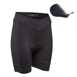 Rockrider SOUS SHORT VELO VTT EXPL 500 FEMME NOIR -Shimano Soldes Boutique sous short velo vtt expl 500 femme noir 2
