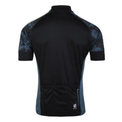 Dare 2b Stay The Course II T-shirt De Cyclisme Zippé à Moitié Pour Homme - Noir -Shimano Soldes Boutique stay the course ii t shirt de cyclisme zippe a moitie pour homme noir 2