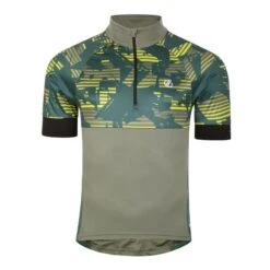 Dare 2b Stay The Course II T-shirt De Cyclisme Zippé à Moitié Pour Homme - Vert