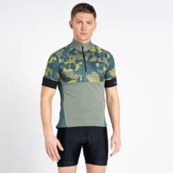 Dare 2b Stay The Course II T-shirt De Cyclisme Zippé à Moitié Pour Homme - Vert 9 Dare 2b Stay The Course II T-shirt De Cyclisme Zippé à Moitié Pour Homme - Vert -Shimano Soldes Boutique stay the course ii t shirt de cyclisme zippe a moitie pour homme vert 4
