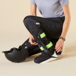 BTWIN SURPANTALON PLUIE VELO VILLE 100 NOIR -Shimano Soldes Boutique surpantalon pluie velo ville 100 noir 4