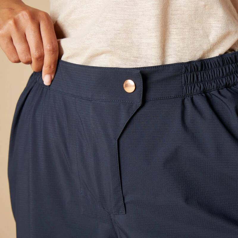 BTWIN SURPANTALON PLUIE VELO VILLE 900 BLEU FEMME 5 BTWIN SURPANTALON PLUIE VELO VILLE 900 BLEU FEMME – Image 5