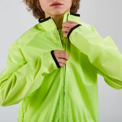 BTWIN Veste Coupe-pluie Vélo Enfant 100 Jaune -Shimano Soldes Boutique veste coupe pluie velo enfant 100 jaune 4
