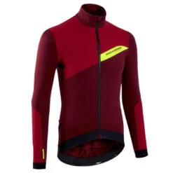 Rockrider Veste VTT XC Mi Saison ML Homme Rouge
