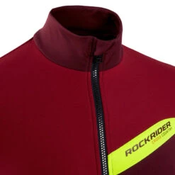 Rockrider Veste VTT XC Mi Saison ML Homme Rouge -Shimano Soldes Boutique veste vtt xc mi saison ml homme rouge 3